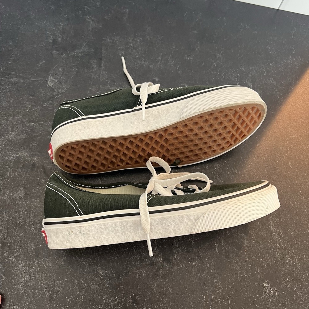 Classic Vans Duck Green - Women's 5.5 or Boys 4 - Retro 90s Y2K Skater's Dream - Picture 6 of 8